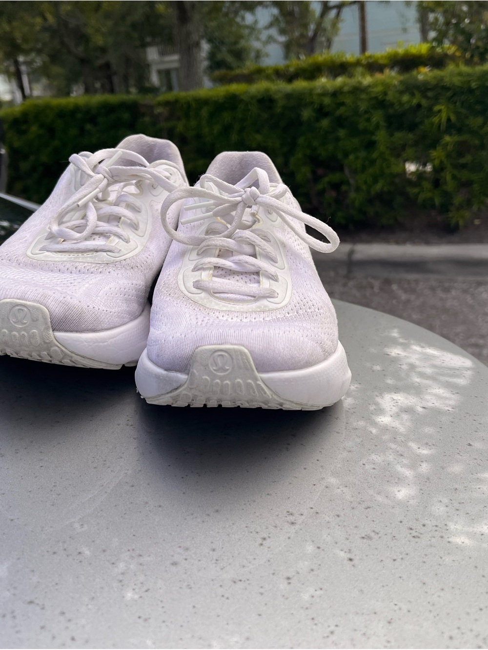 lululemon athletica Men's White Sneakers - Minimal Running Style